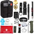 Набор для выживания 40 в 1, военный тактический Набор для первой помощи, туристическое снаряжение, многофункциональное оборудование для активного отдыха, кемпинга