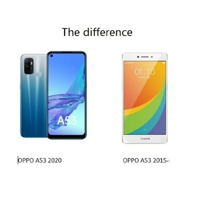 

For OPPO A53 2020 Case Pure Color Silicone Case Macaron Colors Candy hue Soft TPU Simple Black Casing Phone Back Cover