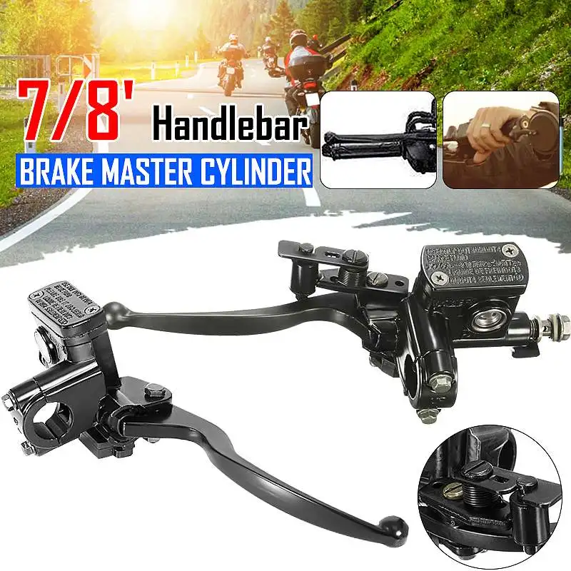 

22mm 7/8inch Motorcycle Brake Pump Hydraulic Brakes Clutch Lever For 50cc-250cc Dirt Pit Bike Scooter ATV Quad