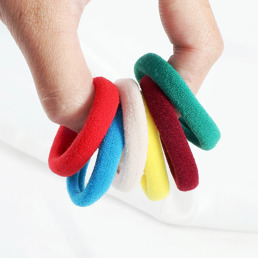 

30/50Pcs/Set Women Basic Elastic Hair Bands Scrunchie Ponytail Holder Headband Colorful Rubber Bands Fashion Hair Accessories