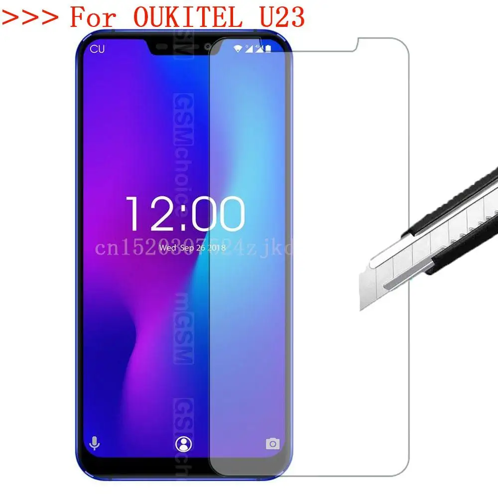 Закаленное стекло для Oukitel U23 Premium 9H 2.5D взрывозащищенное Защитное экрана телефона