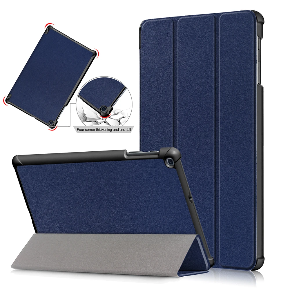 Чехол для samsung galaxy Tab A 10,1 SM-T510 T515 чехол для планшета Роскошный PU чехол Модный цветной кожаный чехол с рисунком