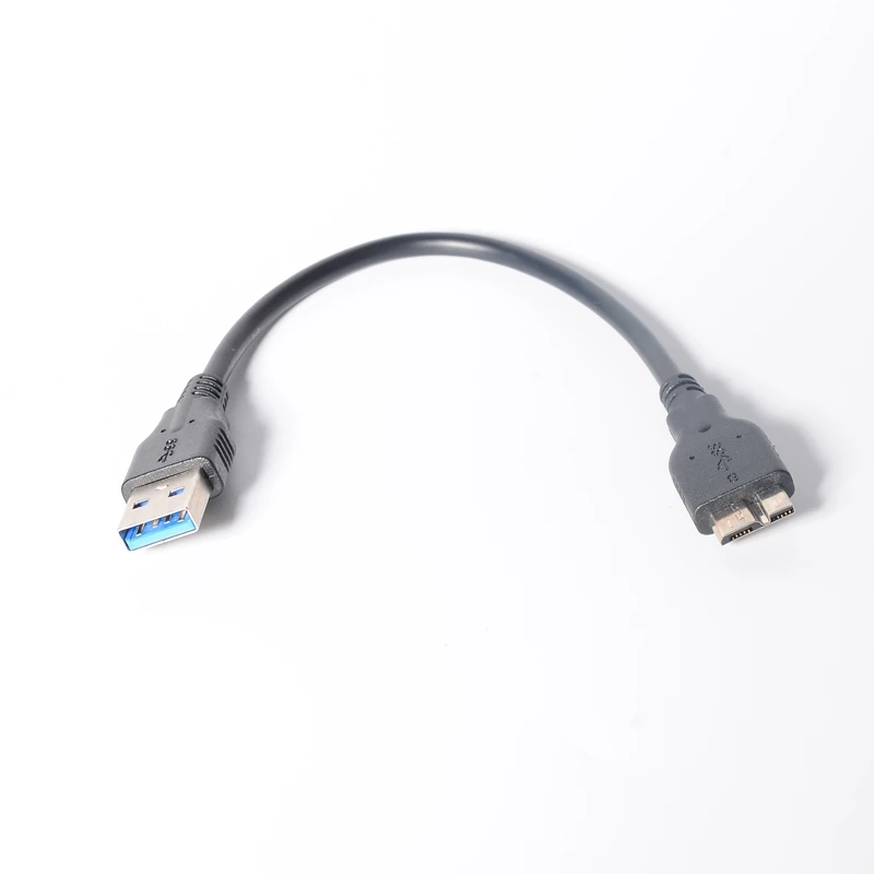 Короткий 10 см 20 см 30 см 50 см 1 фут USB 3,0 штекер A к USB 3,0 Micro B Кабель USB 3,0 Micro B шнур для внешнего жесткого диска HDD