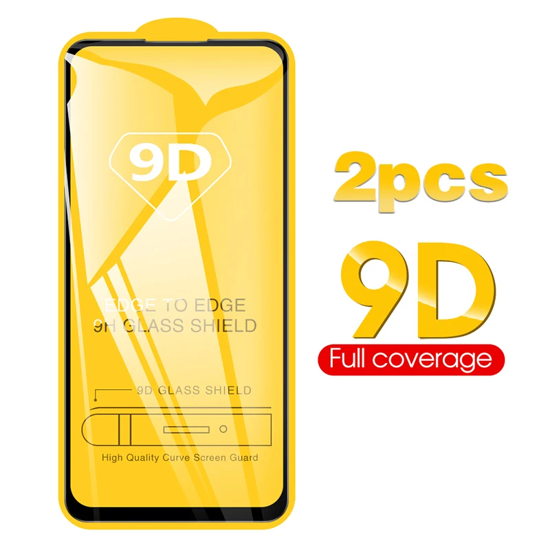 2 шт. 9D Защитное стекло для redmi note 9s xiaomi 9 pro max POCO X3 note9s 9Pro 10 Закаленное