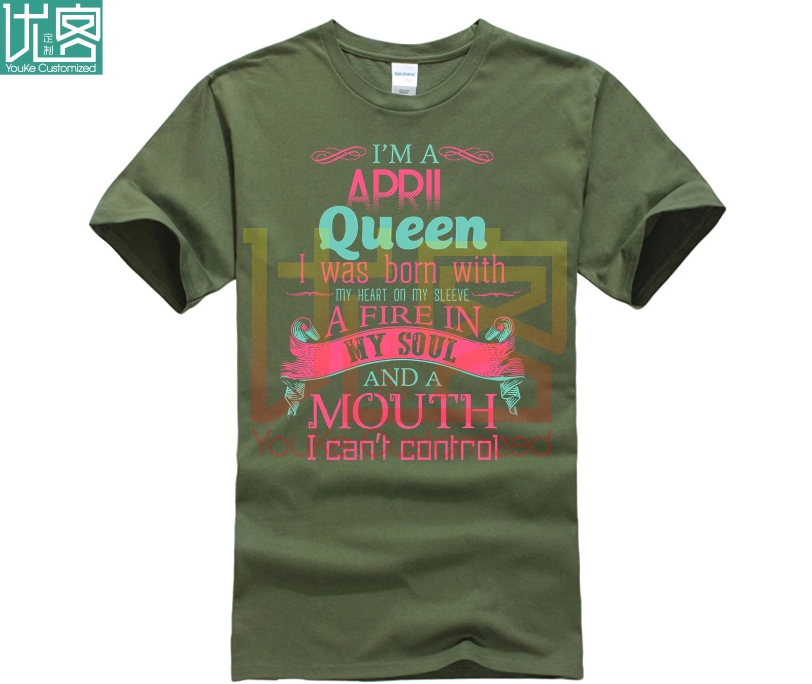 2019 апреля Queen я родился с разводит костер во мой душевная футболка | Мужская