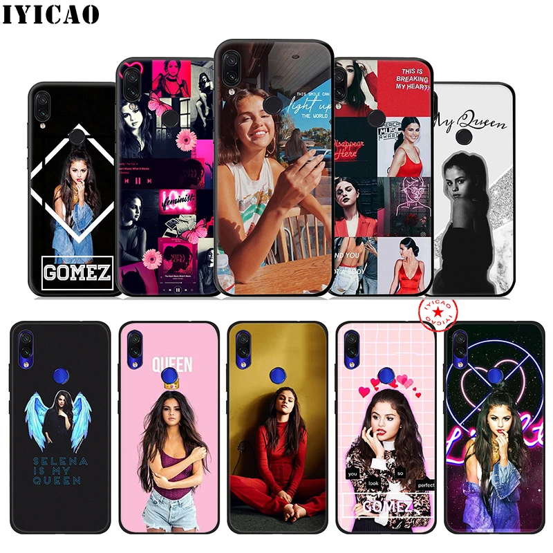 IYICAO в стиле Селены Гомез мягкий чехол для Xiaomi Redmi K20 8A 7A 7 6 6A 5A 5 Plus 4X 4A Go Pro ТПУ |
