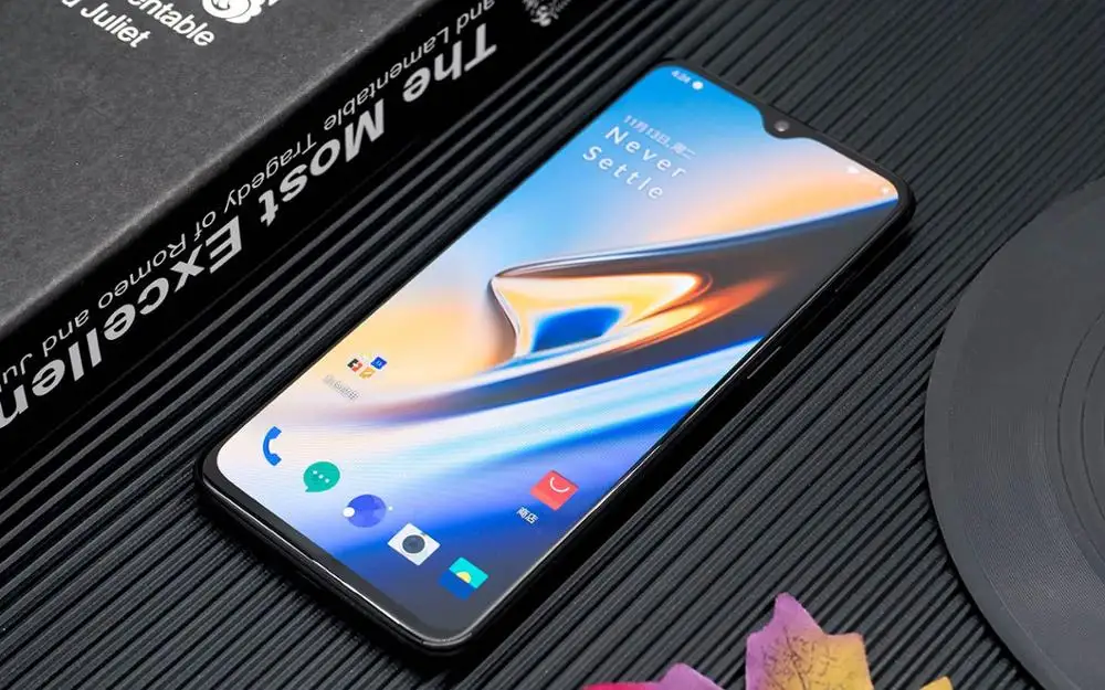 Oneplus 7T смартфон с 5 дюймовым дисплеем процессором Snapdragon 855 Plus ОЗУ 8 Гб ПЗУ 10 0 ГБ 48 МП
