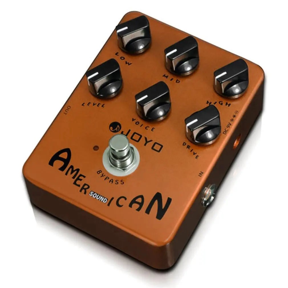 JOYO гитарный усилитель имитатор эффектов педаль искажений VOX Fander Marshall MESA Boogie True