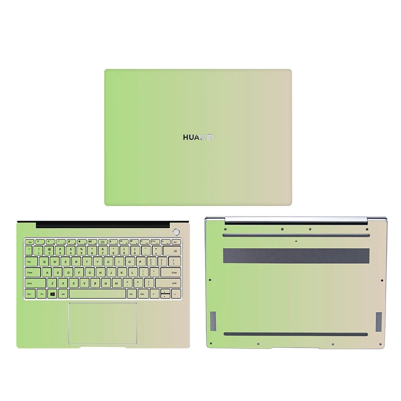 градиентные цветные наклей