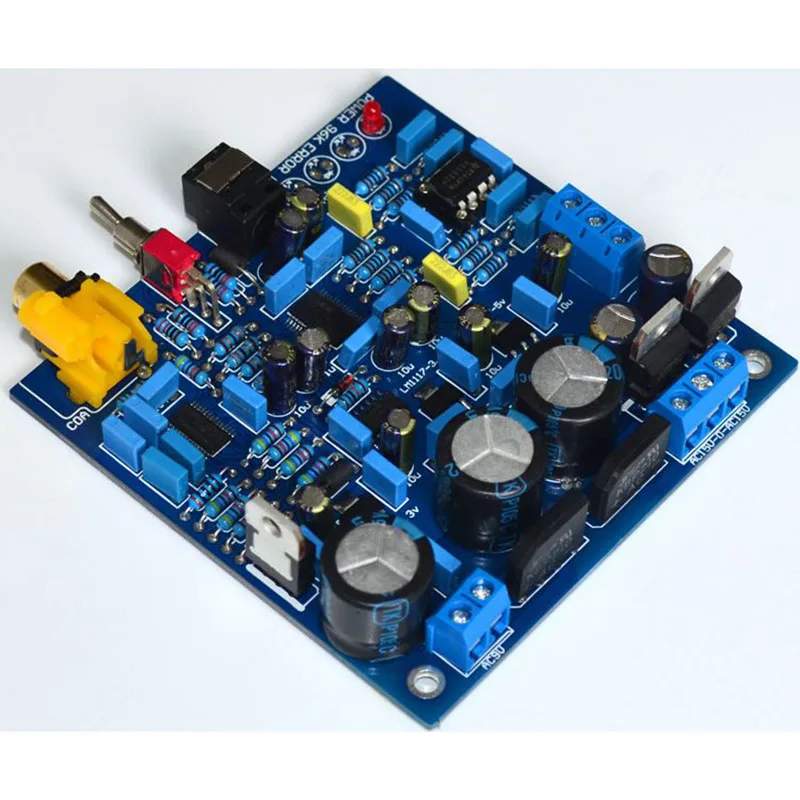 AK4396 + CS8416 HiFi DAC декодирование волокна коаксиальный вход 24 бит/192 кГц энтузиастов