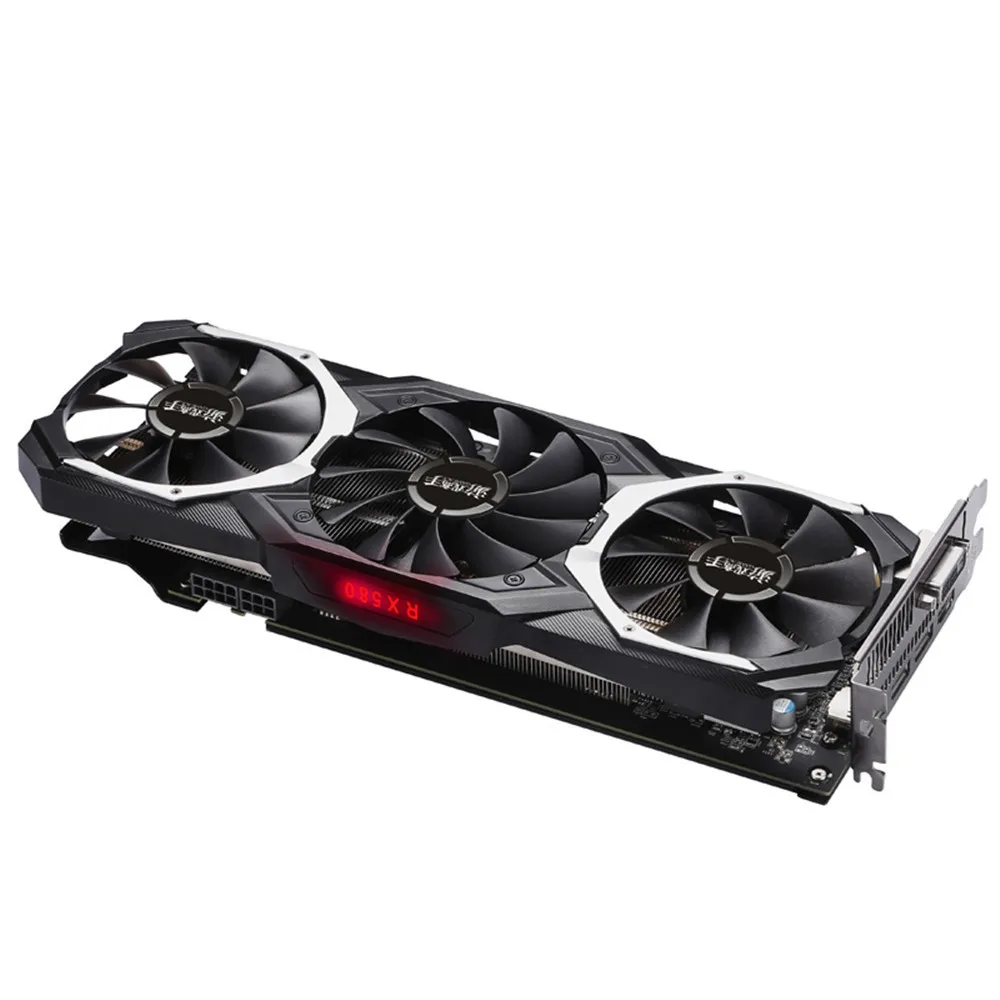 Yeston Radeon RX580 8 Гб Gpu 256Bit GDDR5 Pci-E 3,0 видеоигровая видеокарта внешняя видеокарта для рабочего стола