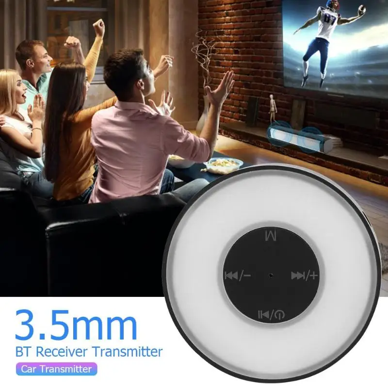 

2 in 1 Bluetooth 4.2 Dual 3.5 mm Music Audio Receiver for TV/Phone 3.5mm AUX Automatic Connection Audio Transmitting