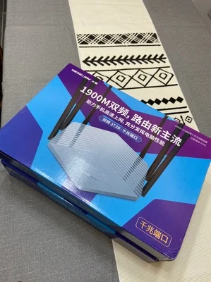 with Original Box D19G 1900 Мбит/с умный Гигабитный беспроводной Wi-Fi маршрутизатор повторитель двухдиапазонный 802.11AC 2,4G/5 GHz китайская версия приложение управление - Цвет: with Original Box