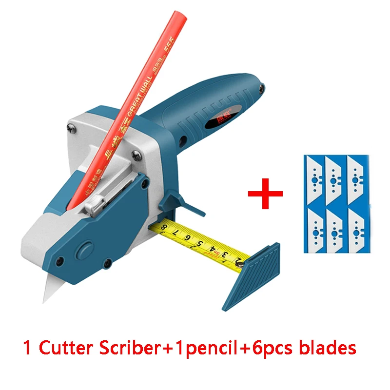 

Gypsum Board Cutter Scriber Plasterboard Edger Drywall Automatic Cutting Artifact Cutter Tool Scale Home Woodworking Hand Tools