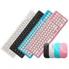 Беспроводная мини-клавиатура, Bluetooth-совместимая клавиатура для IPad, телефона, планшета, перезаряжаемая клавиатура для Android, IOS, Windows