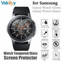 vskey 10pcs smart watch screen protector for samsung galaxy watch 46mm 42mm anti scratch tempered glass protective film