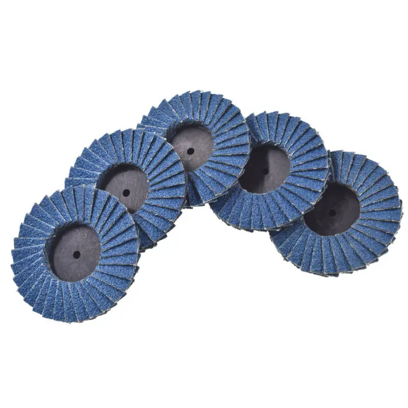 2 60 зернистость круглый лоскут шлифовальный диск колеса синий низкий уровень