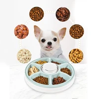 automatic cat dog feeder 6 grids 24 hour timer electric food dispenser music remind pre set durable abs pet supplies