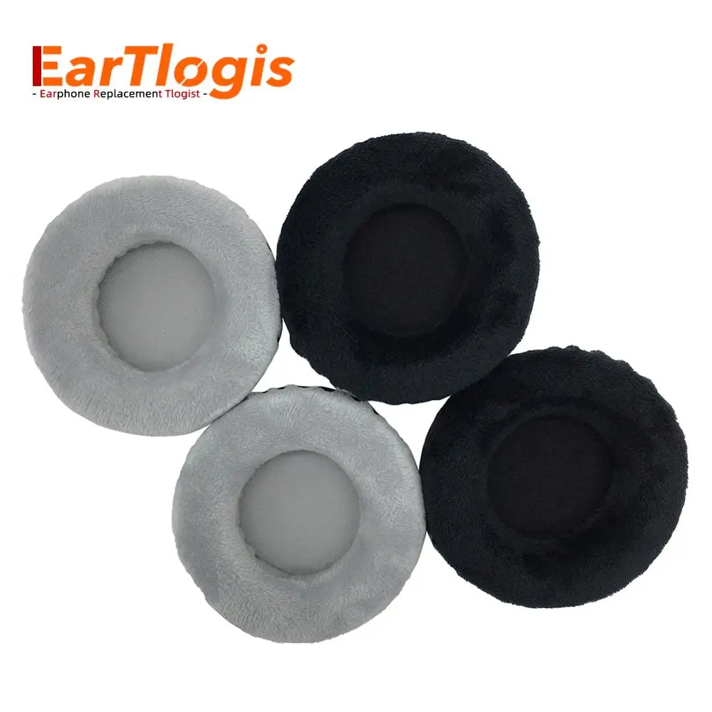 

EarTlogis Velvet Replacement Ear Pads for JVC HAS200 HA-S200 HA S 200 Headset Parts Earmuff Cover Cushion Cups pillow