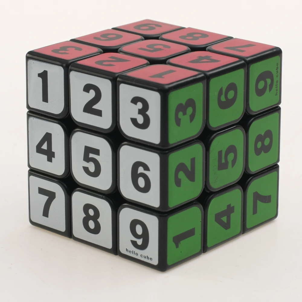 Магический куб Zcube Sodoku 3x3x3 игрушка для мальчиков пазл без наклеек нео магический