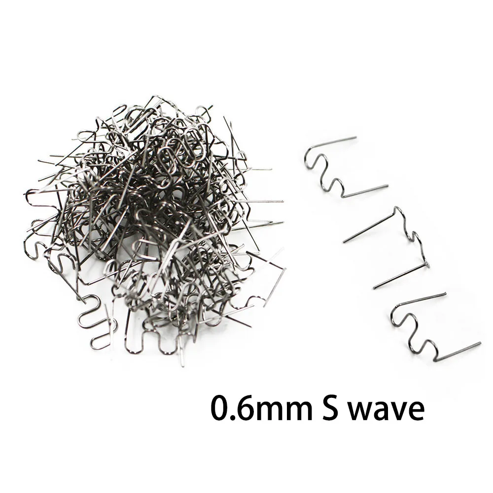 

100 шт., термоскобы из нержавеющей стали, 0,6-0,8 мм