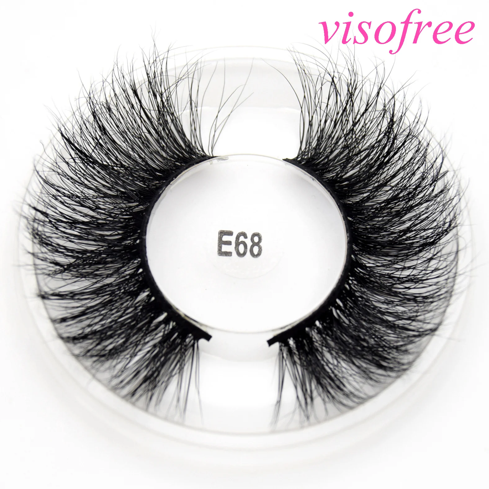 Visofree 25 мм Драматические Длинные ресницы норковые волосы Накладные 5D толстые