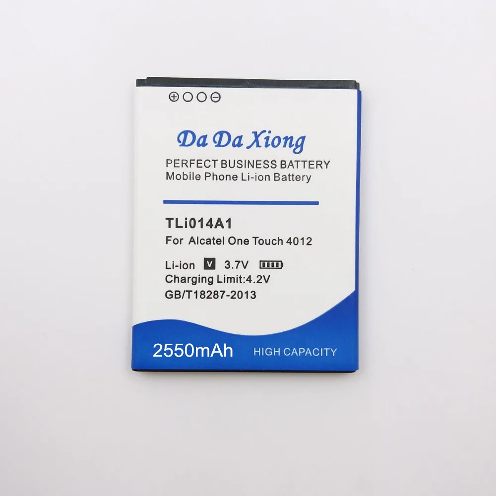 2550 мА/ч TLi014A1 Батарея для Alcatel ONE TOUCH 4012/X OT 4012A огонь 5020 M POP 918 918/N/S 990M 985|battery for alcatel|battery
