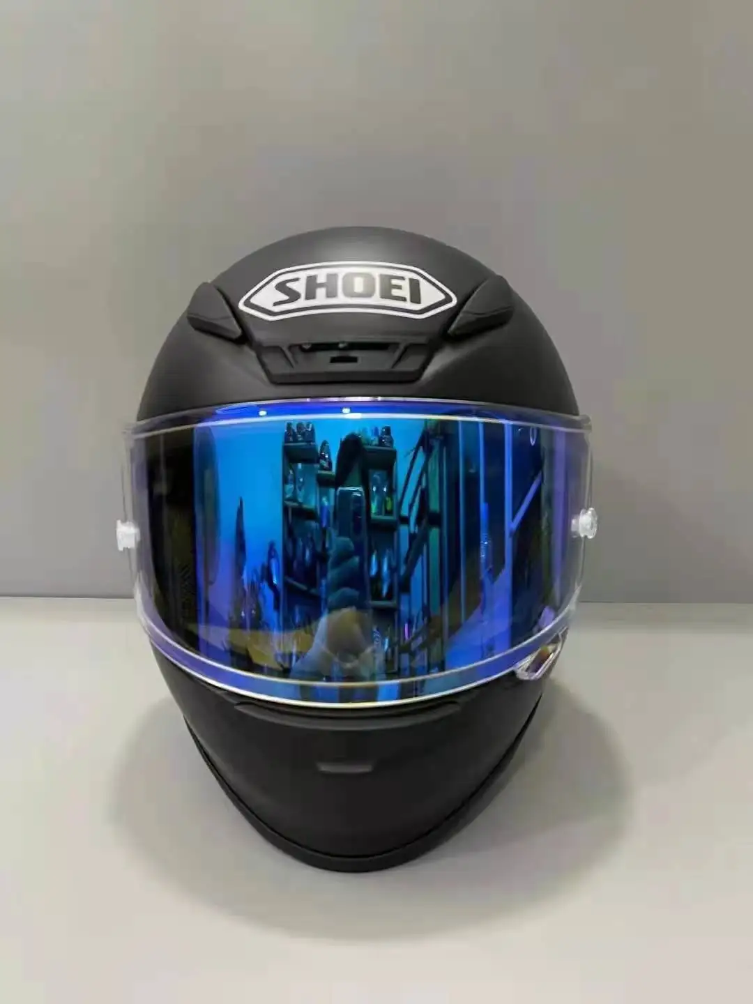 Мотоциклетный шлем Z7 на все лицо матовый черный для езды мотоцикле и гоночном