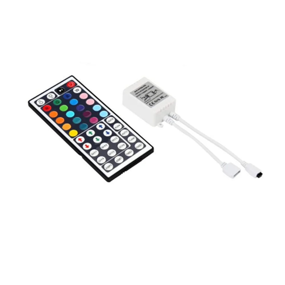 10 шт. 44 клавиши два разъема ИК-пульт дистанционного управления выход RGB DC 12 В 2