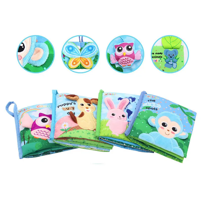 16*15 5 см 4 вида стилей детская одежда книга Нетоксичная ткань для малышей чтения