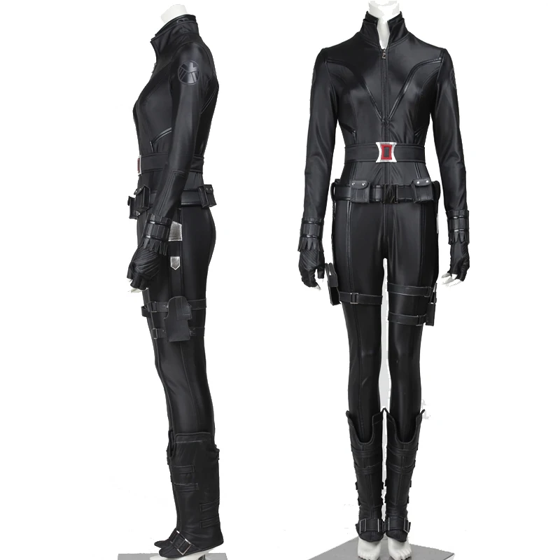 

Movie Revenge Superhero Cosplay Widow Costume Natasha Romanoff Outfit Fancy Carnival Party Jumpsuit