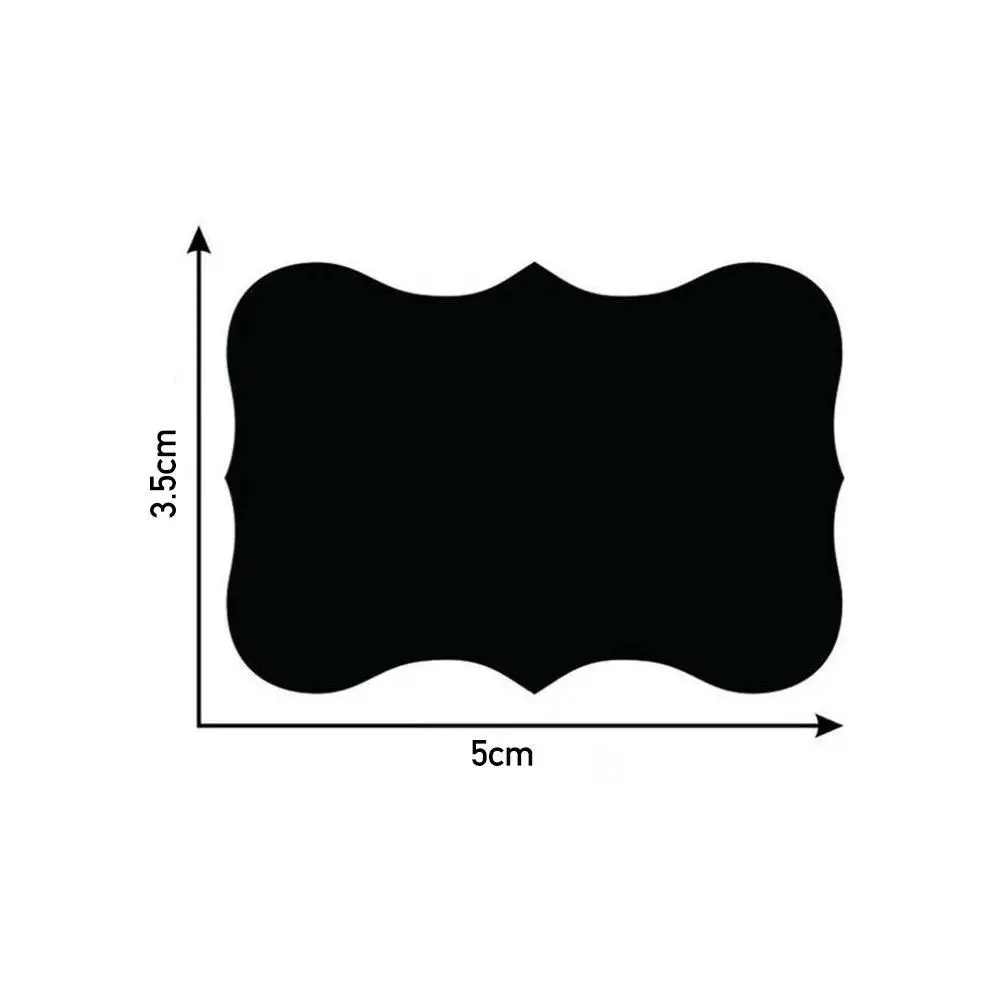 

5 Pieces Of Spice Jar Blackboard PVC Sticker Label And Accessories Oil Water Sticky Notes Proof Kitchen Gadgets Q9M7