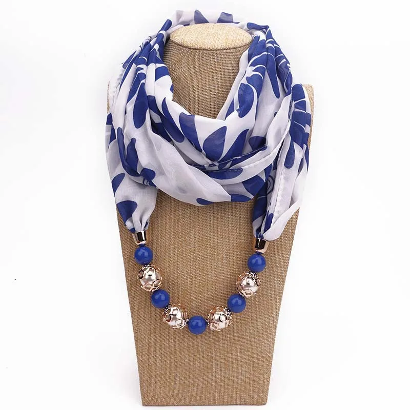 Luxury brand 2020 necklace Scarf for women Spring/Autumn Muslim Head Scarves Chiffon choker Clothing Accessories | Украшения и