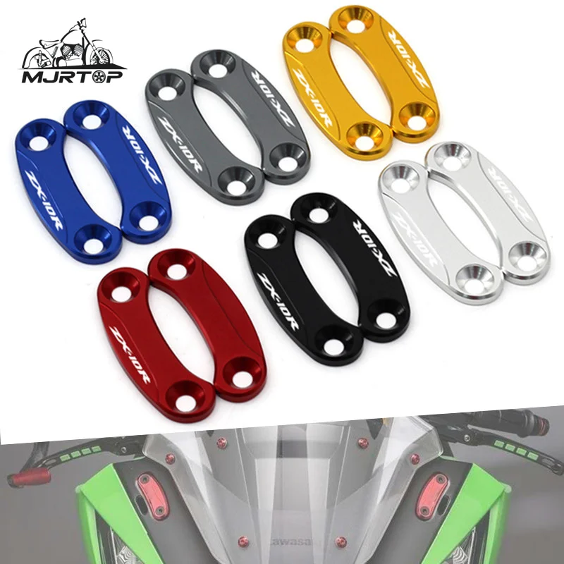 

Зеркальная Крышка для ветрового стекла мотоцикла, Устранитель зеркал с приводом, крышка для Kawasaki ZX-6R NINJA400 ZX6R/10R Ninja 400 с логотипом