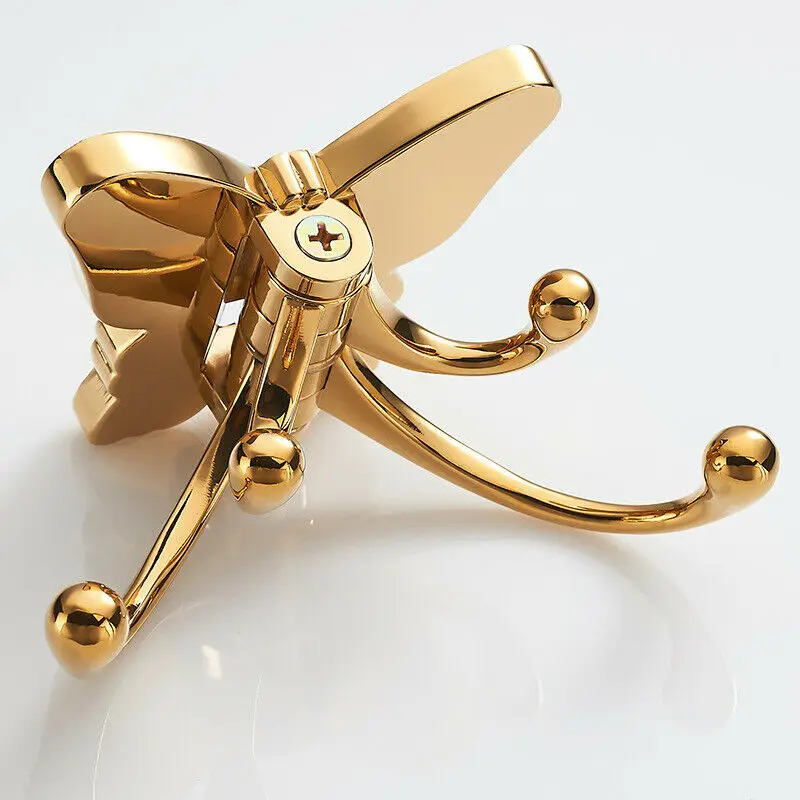 VOURUNA бабочка ванная комната 4 крючка полотенце вешалка для одежды Крючок халата