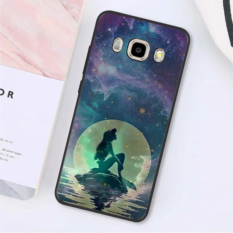 MaiYaCa Ариэль Русалочка Принцесса мягкий чехол для телефона samsung Galaxy J7 J6 J8 J4 J4Plus J7 DUO J7NEO J2 J7 Prime
