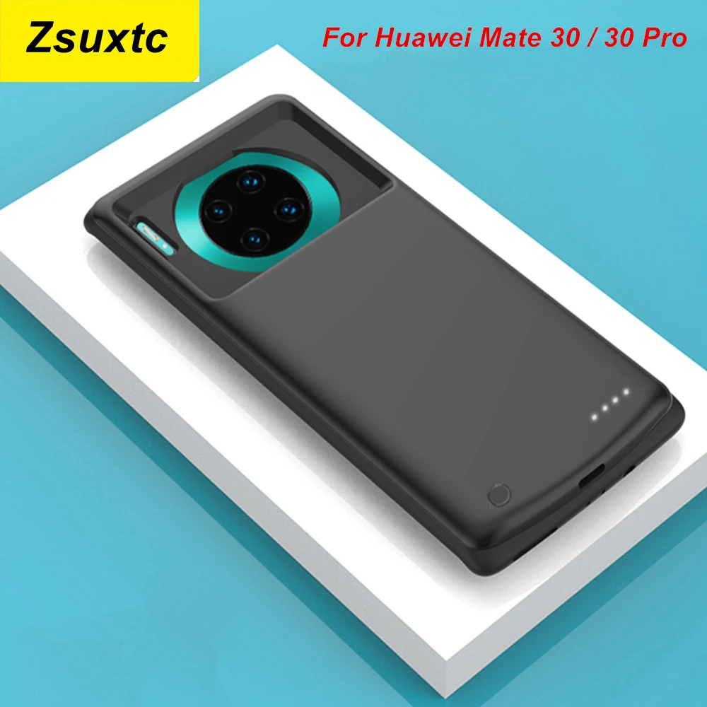 

For Huawei Mate 30 30 Pro Battery Charger Case 6800 Mah Smart Phone Cover Power Bank For Huawei Mate 30 Pro Battery Case