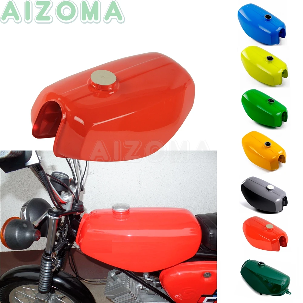 Топливный бак для мотоцикла Simson S50 S51 S70 Enduro бензиновый топливный с крышками (200655 /