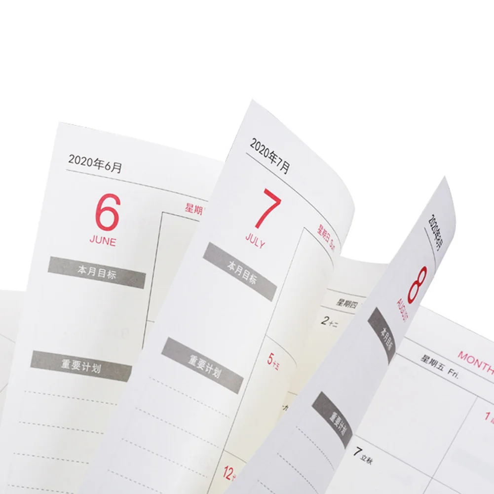 Блокнот дневник 2020 планировщик Φ A5 книга для встреч школьные принадлежности