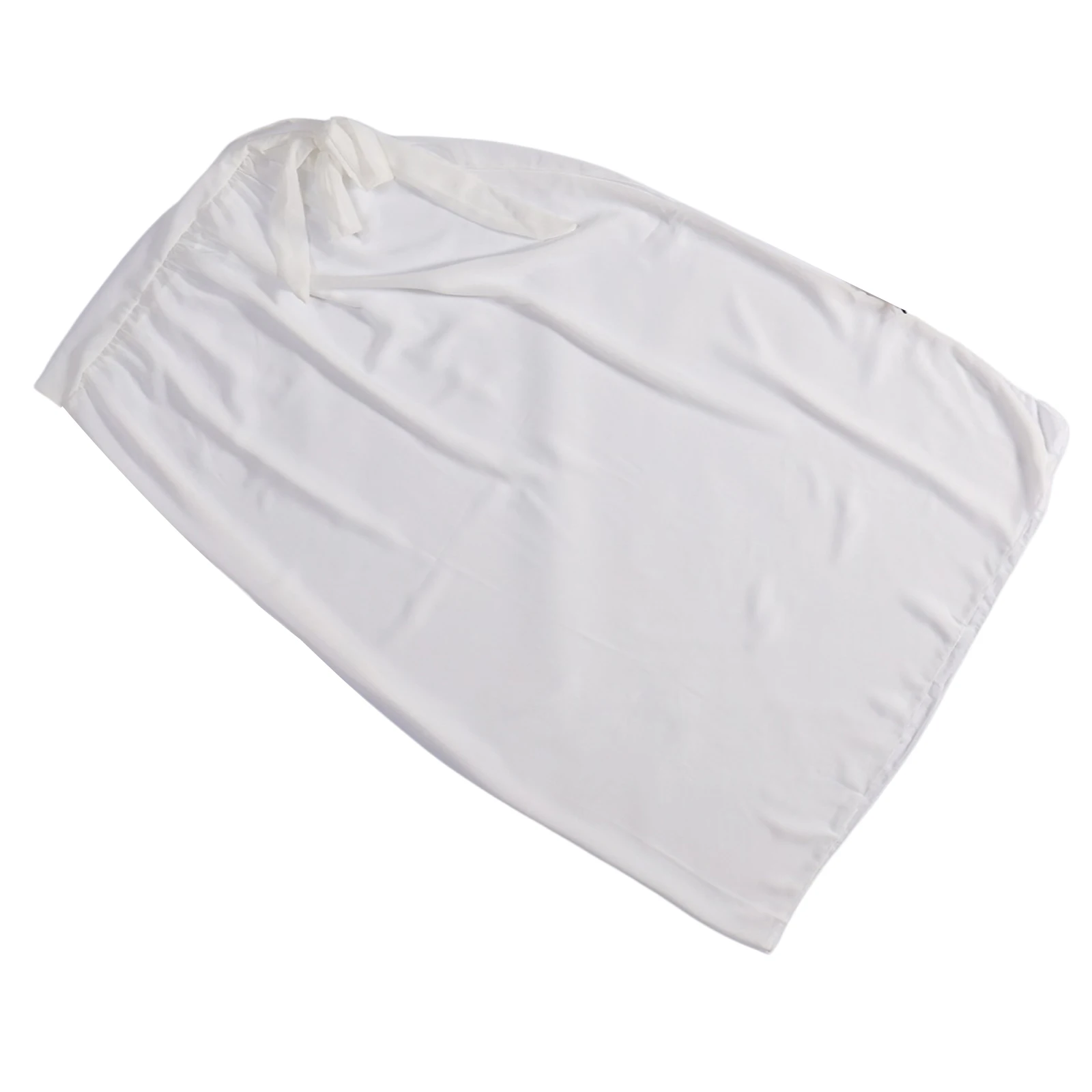 Женская Летняя Пляжная накидка Солнцезащитная юбка с запахом однотонный