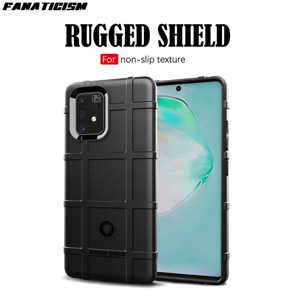 

100pcs Rugged Shield Armor Case for Samsung Galaxy M80s M60s M40s M31 M40 Case Thicken TPU Tactical Hybrid Rubber Defender Cover