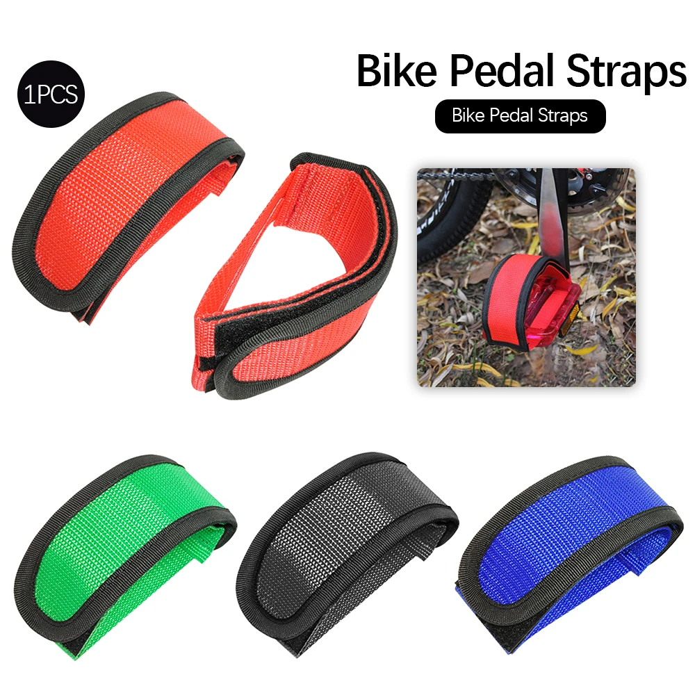 

Bike Pedal Straps Toe Clip Foot Strap Belt Adhesive Bicycle Pedal Tape for Fixed Gear Bike Outdoor Cycling