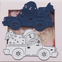 father christmas gifts metal cutting dies scrapbooking album navidad cards making decorative crafts embossing stencil dies