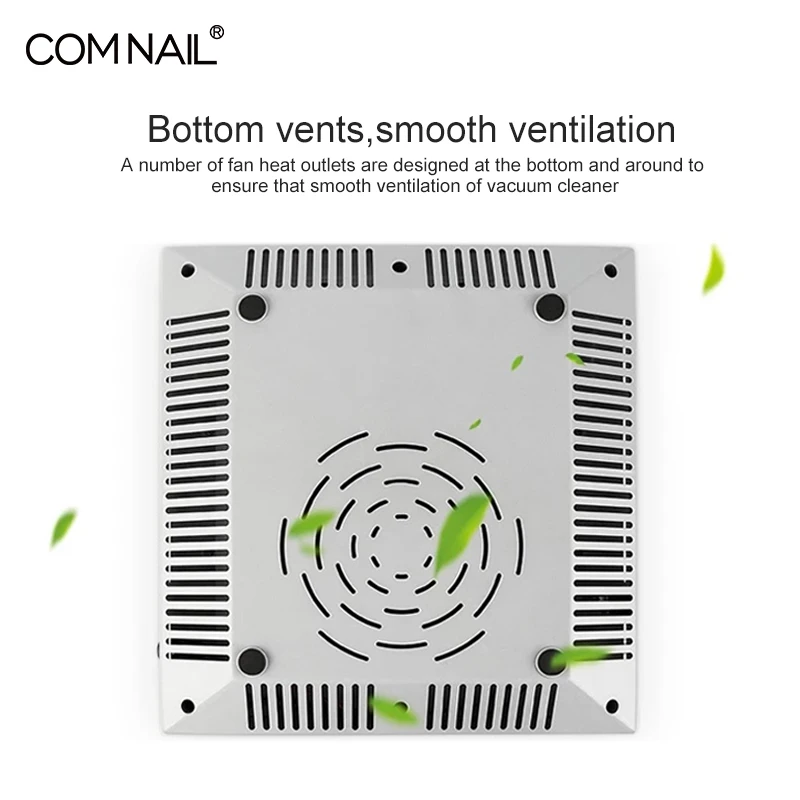 Новый мощный пылеуловитель для ногтей COMNAIL 80 Вт вентилятор дизайна салона