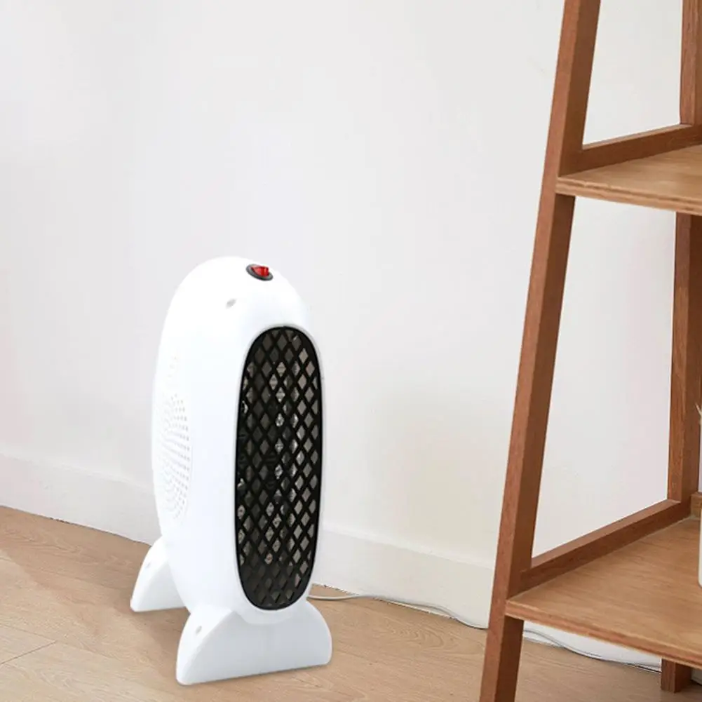 

220V 500W Portable Office Mini Desktop Electric Heater Wall Handy Warmer Home Heater Fan Air Warmer for Indoor Heating