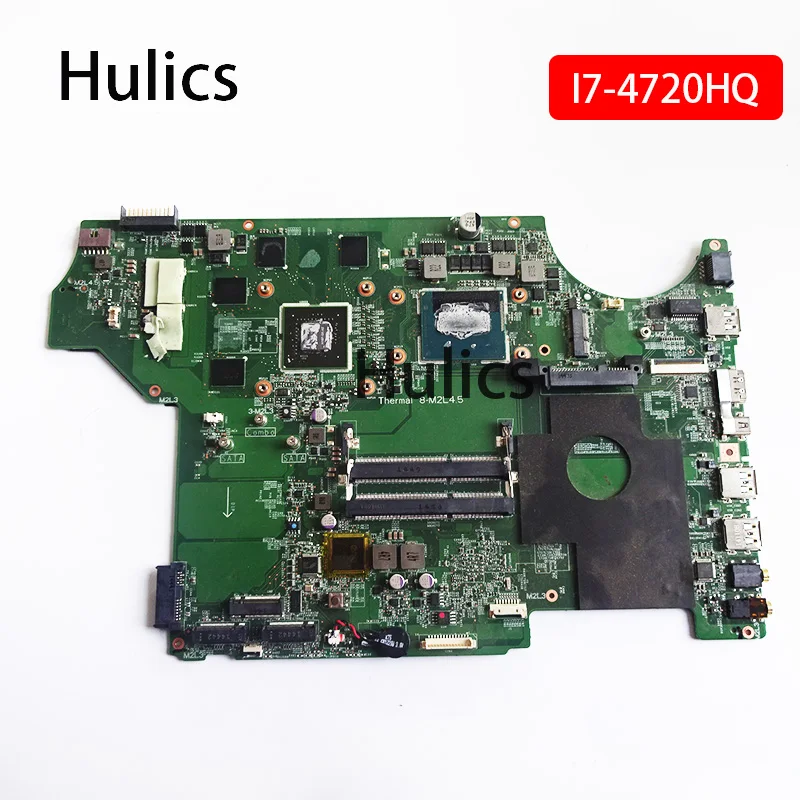 Hulics оригинал для MSI GE62 PE702QD Материнская плата ноутбука MS-16J21 MS-16J2 DDR3 SR1Q8 i7-4720HQ N16P-GX-A2