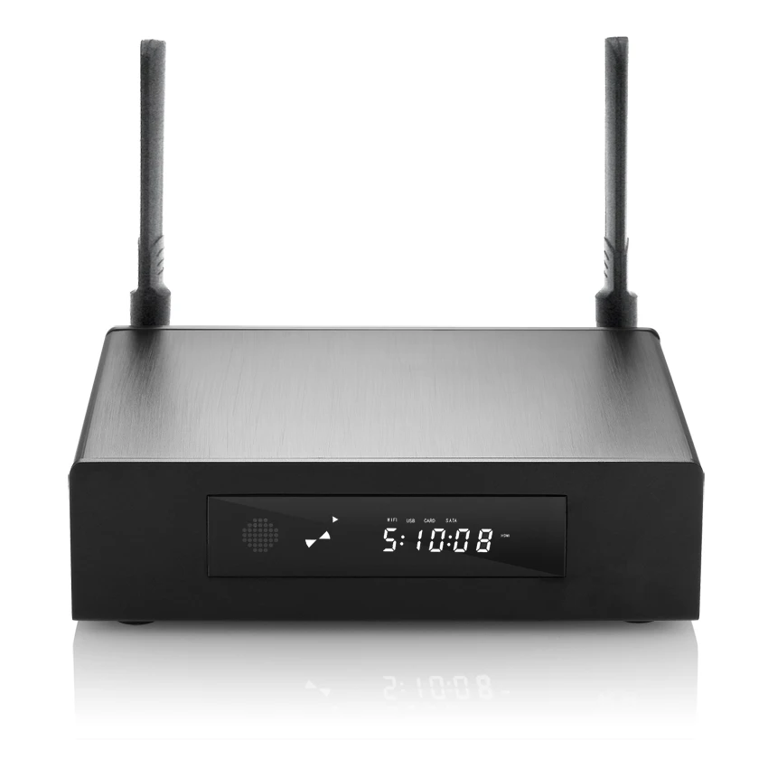 

Прямая продажа с завода, цифровой медиастример R9 Plus Realtek 1295 2G RAM 16G EMMC 4K 3D, металлическая Смарт ТВ-приставка с дистанционным управлением