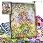 Набор для алмазной вышивки сделай сам, картина из аниме Девочка Фэнтези, мозаика, набор для домашнего декора