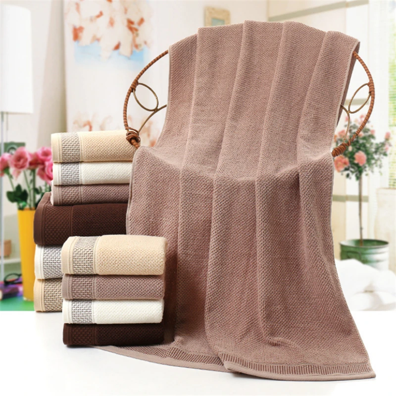 

100% Cotton Towel Large For Bathroom Super Absorbent Quick Drying Shower Face Bathing Towels Adults Soft Spa Towel