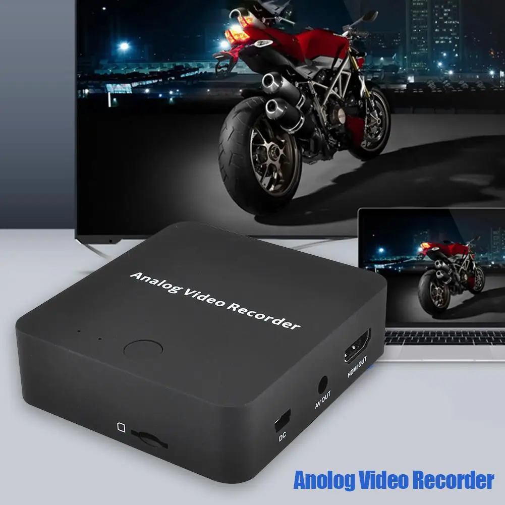 Портативный аналоговый сигнальный AV рекордер с HDMI изящный дизайн практичное